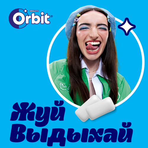Жевательная резинка ORBIT Winterfresh, 13,6г, фотография