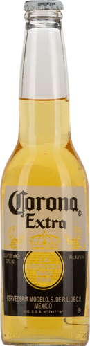 Напиток пивной светлый CORONA Extra фильтрованный пастеризованный 4,5%, 
0,355л, фото