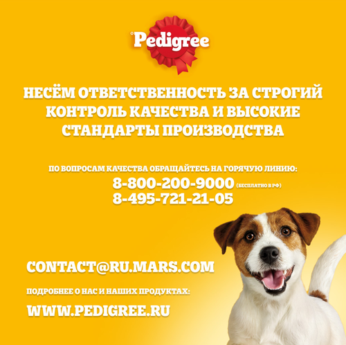 Корм сухой для собак Pedigree с говядиной, 13кг, фото