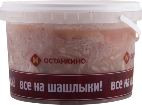 Шашлык из свинины ОСТАНКИНО, весовой, вид