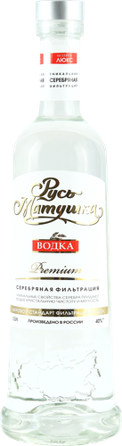 Водка РУСЬ МАТУШКА Премиум 40%, 0.5л