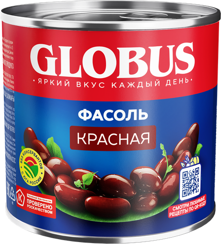 Фасоль красная GLOBUS, 425мл, изображение