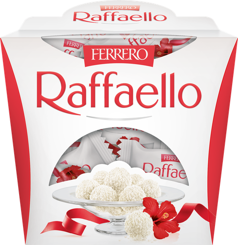 Конфеты RAFFAELLO с цельным миндальным орехом в кокосовой обсыпке, 150г, фото