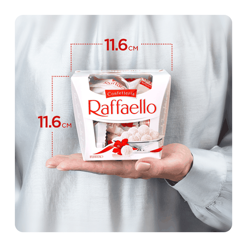 Конфеты RAFFAELLO с цельным миндальным орехом в кокосовой обсыпке, 150г, фото