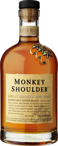 Виски MONKEY SHOULDER Ориджинал Шотландский солодовый 40%, 0.7л, изображение