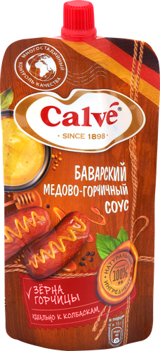 Соус CALVE Медово-горчичный, 230г, фото