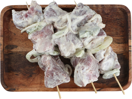 Шашлык из свиной шеи с киви ЛЕНТА FRESH, весовой, картинка