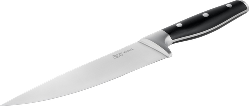 Нож TEFAL цельная металлическая пластина, защитный больстер, картинка