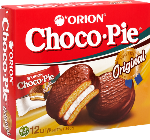 Пирожное ORION Choco Pie 12шт, 360г, фото