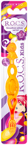 Зубная щетка детская R.O.C.S. Kids, 3–7 лет, картинка