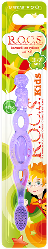 Зубная щетка детская R.O.C.S. Kids, 3–7 лет, вид
