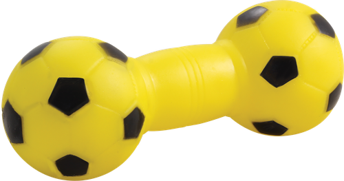 Игрушка для собак TRIOL Гантель виниловая, 5x14см, картинка