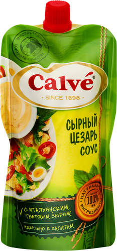 Соус для салата CALVE Сырный Цезарь, 230г, детальное фото