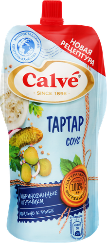 Соус CALVE Тартар, 230г, крупный план
