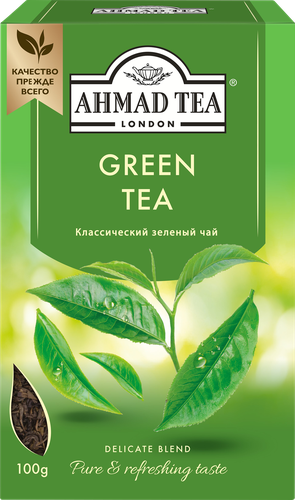 Чай зеленый AHMAD TEA Китайский листовой, 100г, картинка