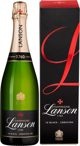 Вино игристое LANSON Le Black Шампань Креасьон белое брют, п/у, 0.75л, фотография