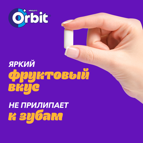 Жевательная резинка ORBIT Клубника банан XXL, 20,4г, фотография