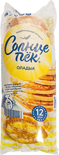 Оладьи СОЛНЦЕПЕК, 275г, вид
