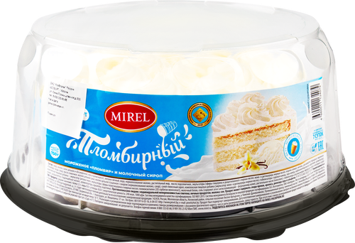 Торт MIREL Пломбирный, 750г, фотография