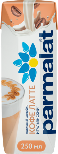 Коктейль молочный PARMALAT Кофе Латте 2,3, без змж, 250г, фотография