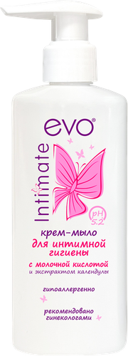 Жидкое крем-мыло для интимной гигиены EVO, 200мл, фото