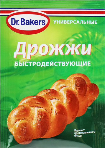 Дрожжи DR.BAKERS быстродействующие, 7г, фото