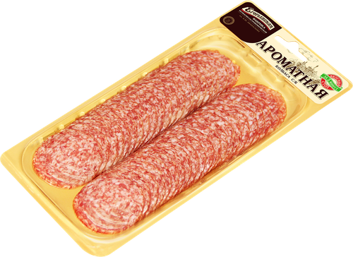 Колбаса сырокопченая КФ ЕГОРЬЕВСКАЯ Ароматная, нарезка, 100г, изображение
