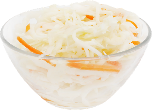 Капуста квашеная БЕЛОРУЧКА с морковью, 500г, вид