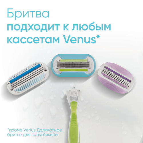 Кассеты сменные для бритья GILLETTE Venus Embrace, 2шт, вид