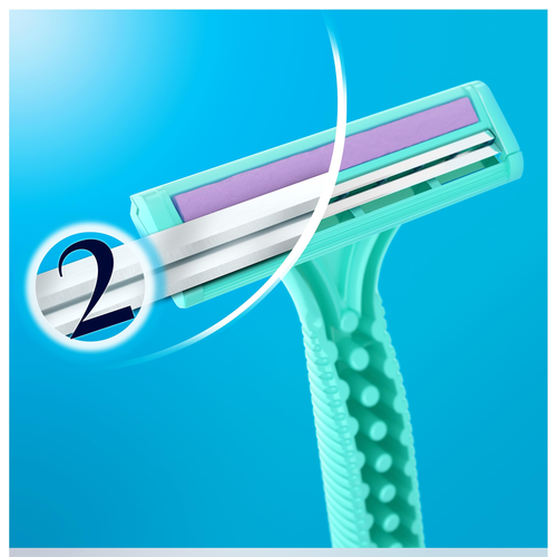 Бритва одноразовая женская GILLETTE Venus Simply, 2шт, детальное фото