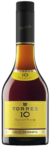Бренди TORRES Gran Reserva 10, 38%, 0.5л, детальное фото