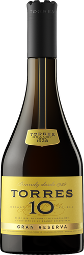 Бренди TORRES Gran Reserva 10, 38%, 0.5л, изображение