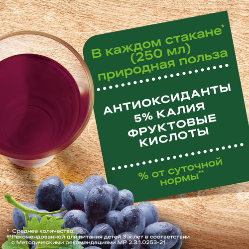 Нектар ДОБРЫЙ Виноград, 1л, фотография