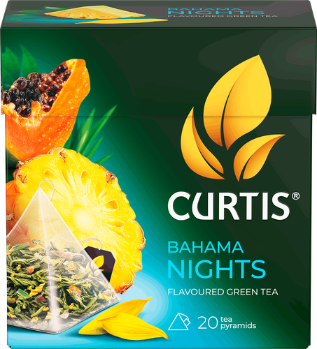 Чай зеленый CURTIS Багама Найтс, 20пир, фотография