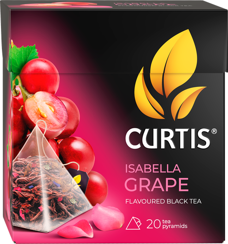 Чай черный CURTIS Isabella Grape с ароматом винограда, 20пак, вид