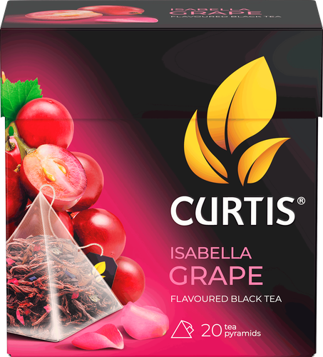 Чай черный CURTIS Isabella Grape с ароматом винограда, 20пак, фотография
