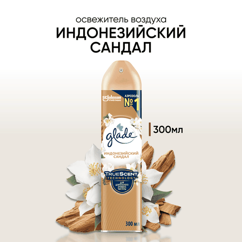 Освежитель воздуха GLADE Индонезийский сандал, 300мл, изображение