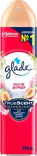 Освежитель воздуха GLADE После дождя, 300мл, крупный план