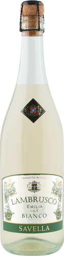 Вино игристое EMILIA Sant'Orsola Lambrusco жемчужное белое полусладкое, 0.75л, вид