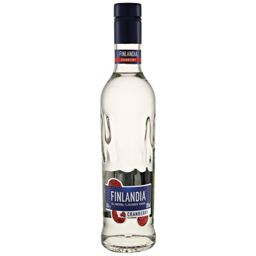 Напиток спиртной FINLANDIA Cranberry со вкусом клюквы 37,5%, 0.5л, вид
