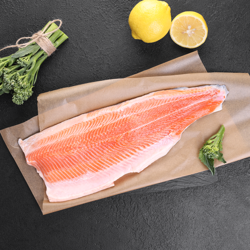 Форель Радужная филе на коже, охлажденная ЛЕНТА FRESH, весовая, изображение