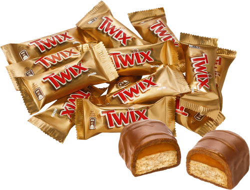 Конфеты TWIX Minis с печеньем и карамелью, покрытые молочным шоколадом, весовые, фото