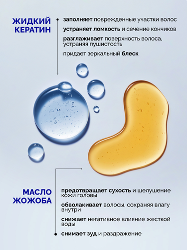 Маска для любых типов волос ПРЕЛЕСТЬ Professional Expert Collection Кератинотерапия, 500мл, изображение
