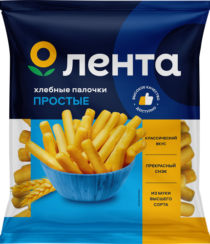 Палочки хлебные ЛЕНТА классические, 150г, детальное фото