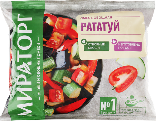 Смесь овощная МИРАТОРГ Vитамин Рататуй, 400г, фотография
