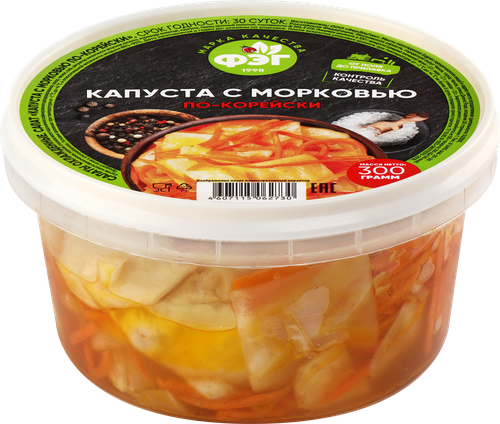 Капуста ФЭГ По-корейски, 300г, крупный план