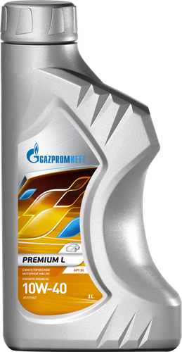 Масло моторное GAZPROMNEFT Premium L 10W-40 API SL/CF, Арт. 110626, 1л, изображение