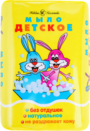 Туалетное мыло НЕВСКАЯ КОСМЕТИКА Детское, 90г, фото