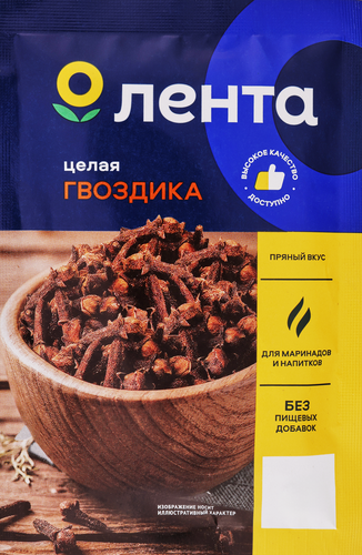 Гвоздика ЛЕНТА целая, 10г, фотография