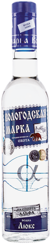 Водка ВОЛОГОДСКАЯ МАРКА Люкс 40%, 0.25л